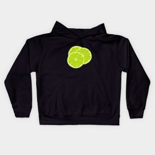 Three Green Limes Kids Hoodie